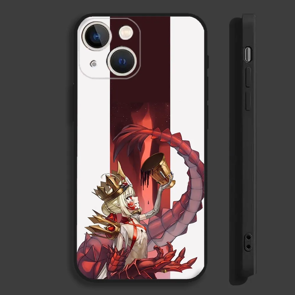 Sodoms Beast Draco FateGrand Order Phone Case For iPhone 16,15,14,13,12,11,Pro,Max,Plus,Mini,X,XS,XR,8,7,6,S,SE Soft Black Case