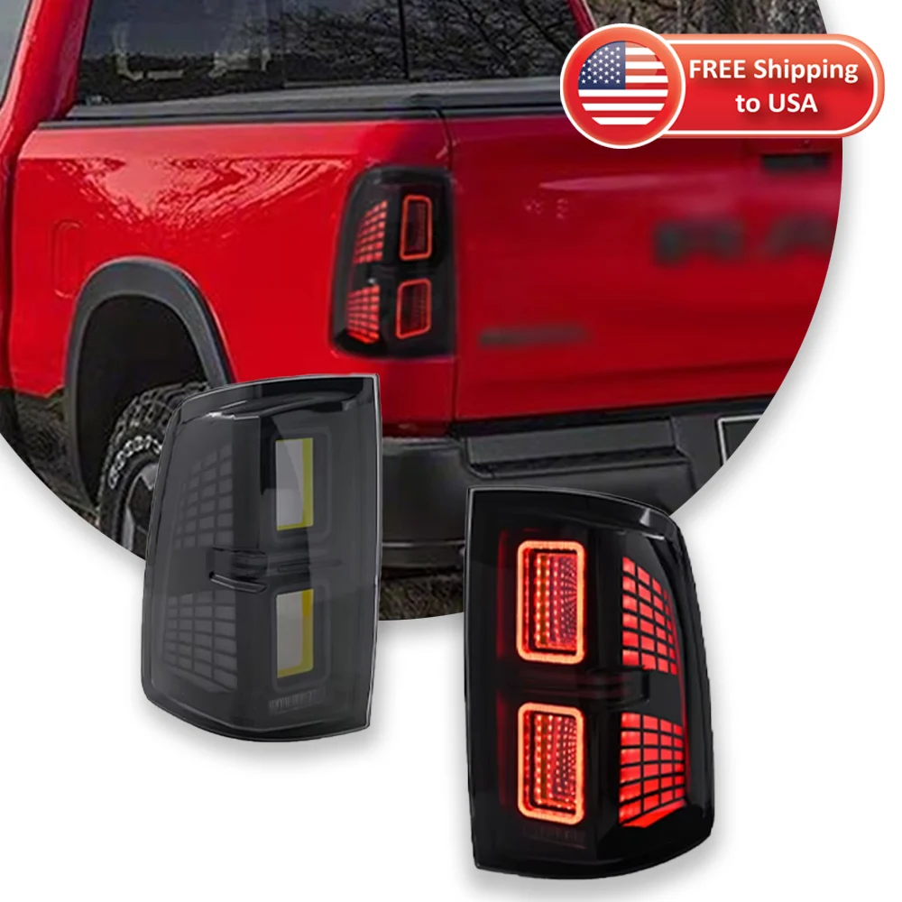 

Tail Light For Dodge Ram 1500 2500 2009-2018 LED Projetor Tail Lamp Daytime Running Light Automotive Accessories