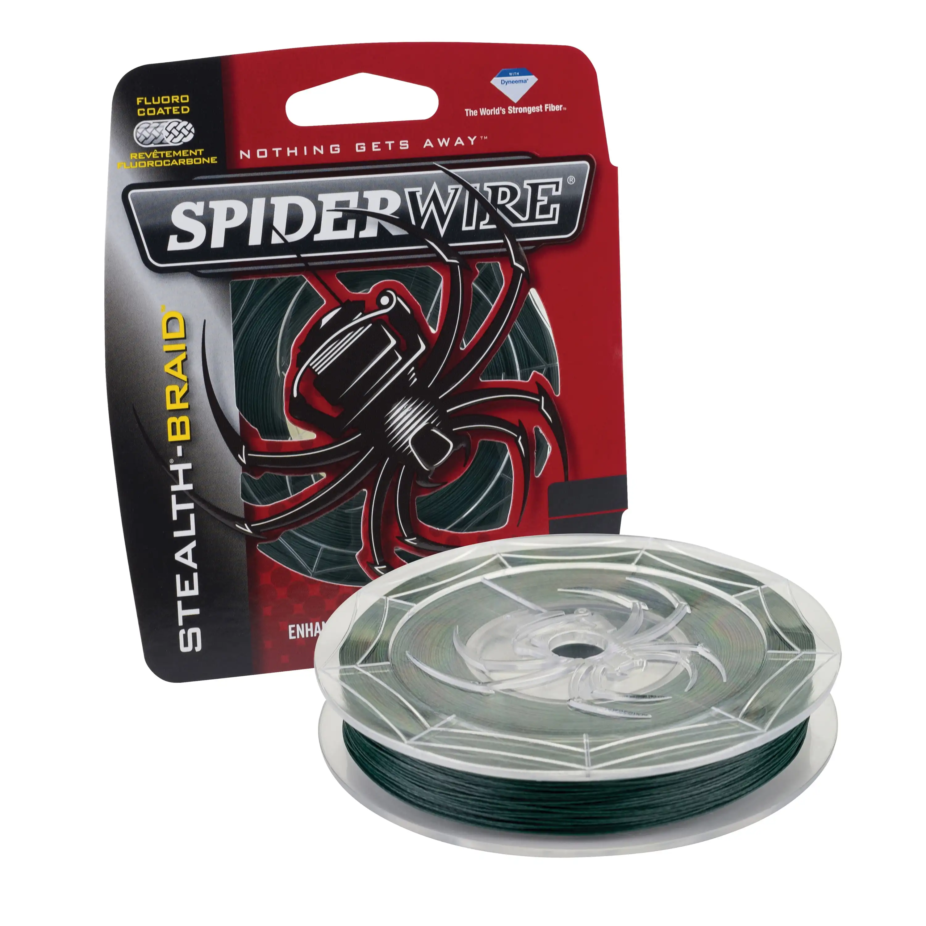 

Spiderwire Stealth ® Superline, Moss Green, 10lb | 4.5kg Fishing Line