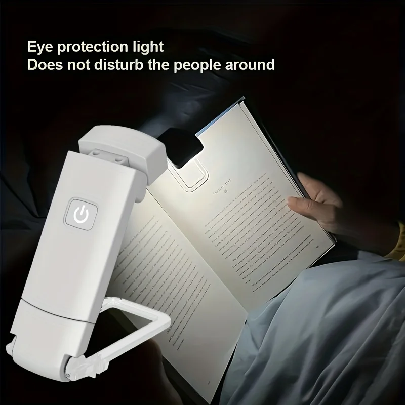 USB Charging Clip Reading Light LED Rechargeable Book Lamp Bookmark Reading Night Light Portable Read Lamp Kids Read Book Light