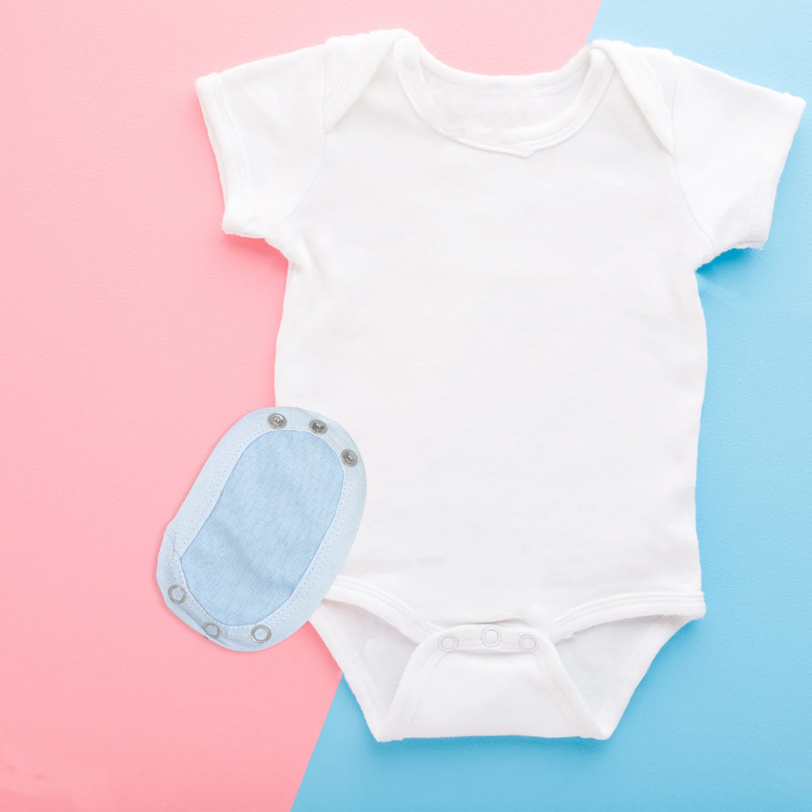 

5Pcs Cotton Baby Bodysuit Extenders Double Layer Snap Extender for Baby Jumpsuits Romper Newborn Toddler Unisex Soft Breathable