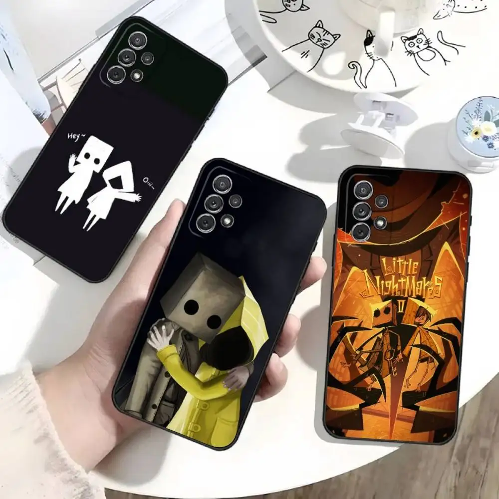 

Чехол для телефона Game Little N-Nightmares для Samsung S25, S24, S21, S22, S23, S30, Ultra, S20, Plus, Fe, Lite, Note, 10 черных мягких чехлов