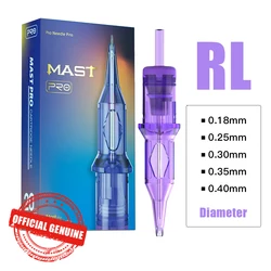 Mast Pro Tattoo Cartridge Needles RL Disposable Round Liner Universal Tattoo Cartridges 0.18/0.25/0.30/0.35/0.40mm PMU Needles