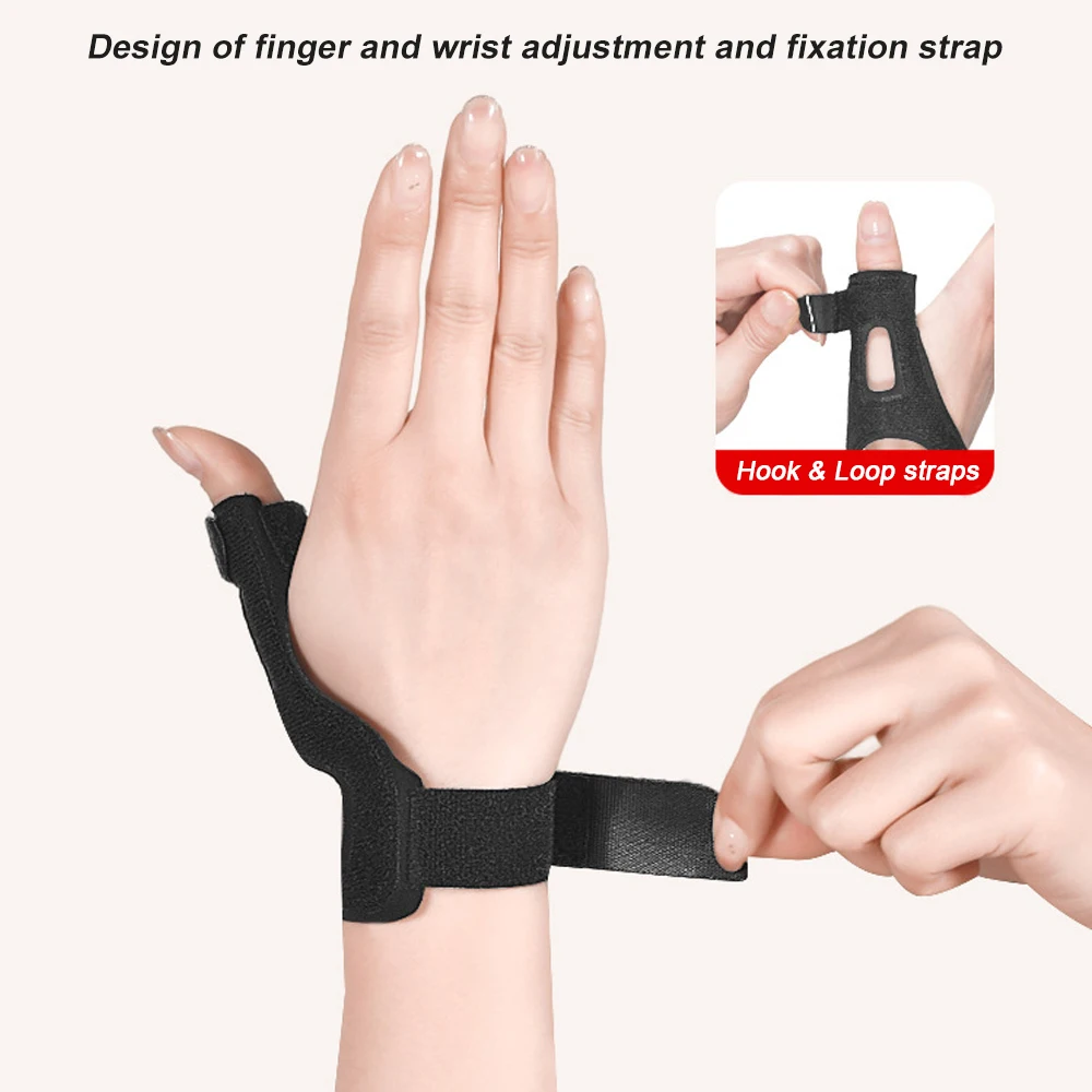 1Pcs Thumb Brace for Arthritis Pain Relief, Without Limiting Hand Function, Spica Splint for Men Women Tendonitis,Trigger Finger