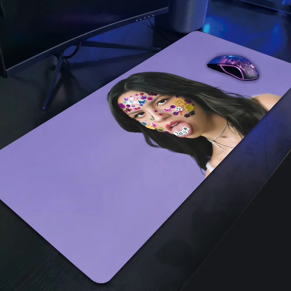Singer O-Olivia R-Rodrigos Mousepad Mouse Mat With Pad gaming accessories Prime Gaming XXL Keyboard Pad Stitch Padding Mat