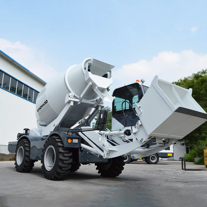 Chinese Factories Promote Low Prices 1.5 Cubic Meters Self-Loading Concrete Mixer Truck Customized For Sale