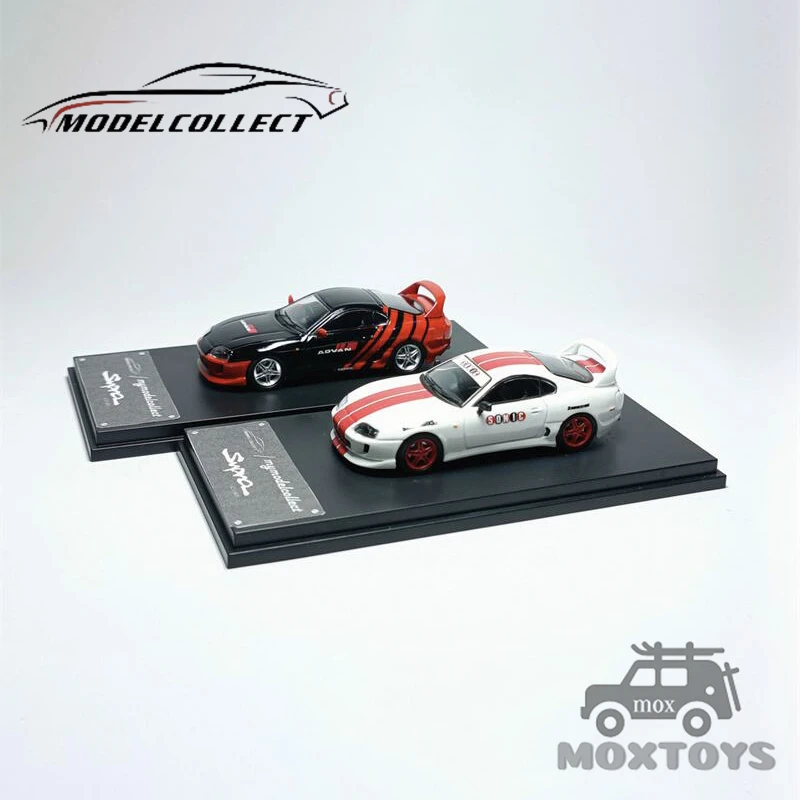

Модель Collect MC 1:64 Supra RZ Mk4 A80 (JZA80) Bomex V1 Advan/White Limited300 Литая под давлением модель автомобиля