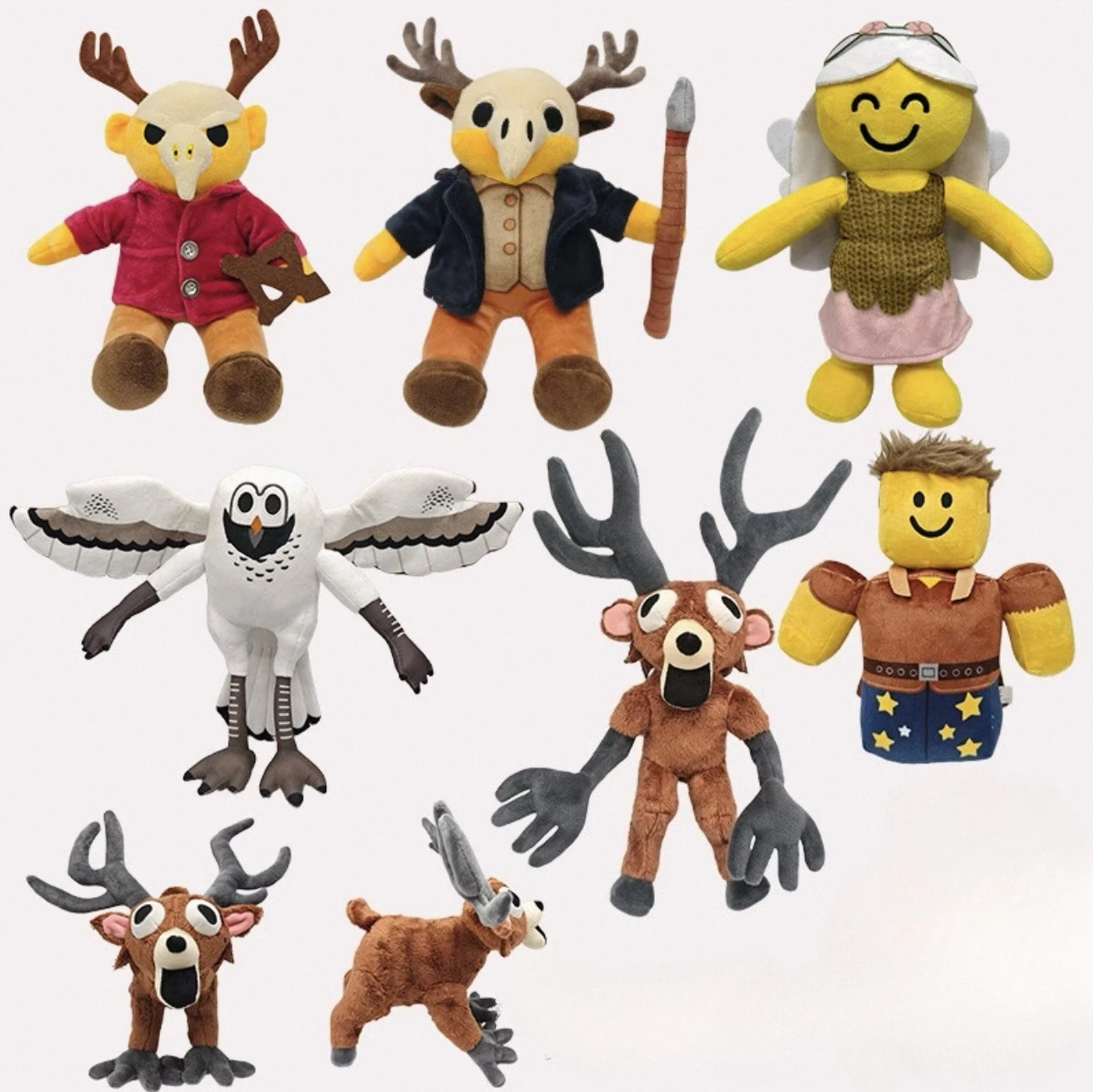 99 Nights In The Forest 鹿のぬいぐるみ 映画のぬいぐるみ 鹿のおもちゃ ファンの誕生日プレゼント 子供向けおもちゃ ハロウィンギフト