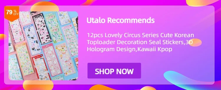 30 Sheets Korean Style Deco Sticker Pack - Cute & Stylish Holographic Foil Stamping Sticker for Kpop Toploader, Journals & More
