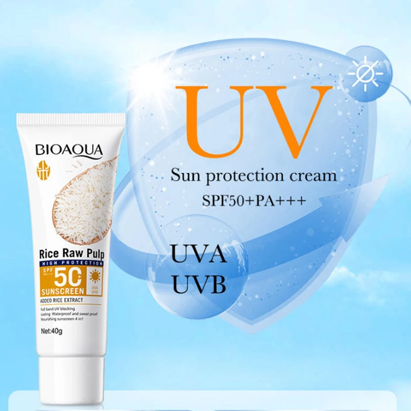New Facial Sunscreen Cream SPF 50+ Body Protector Solar Lotion Long-Lasting/Greasy Prevent Sunburn UV Protection Sun Sunblock