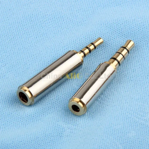 Phone Earphone Cable Adapter 2.5mm female to 3.5mm male 3.5 to 2.5mm Female to male Studio cable adapter @