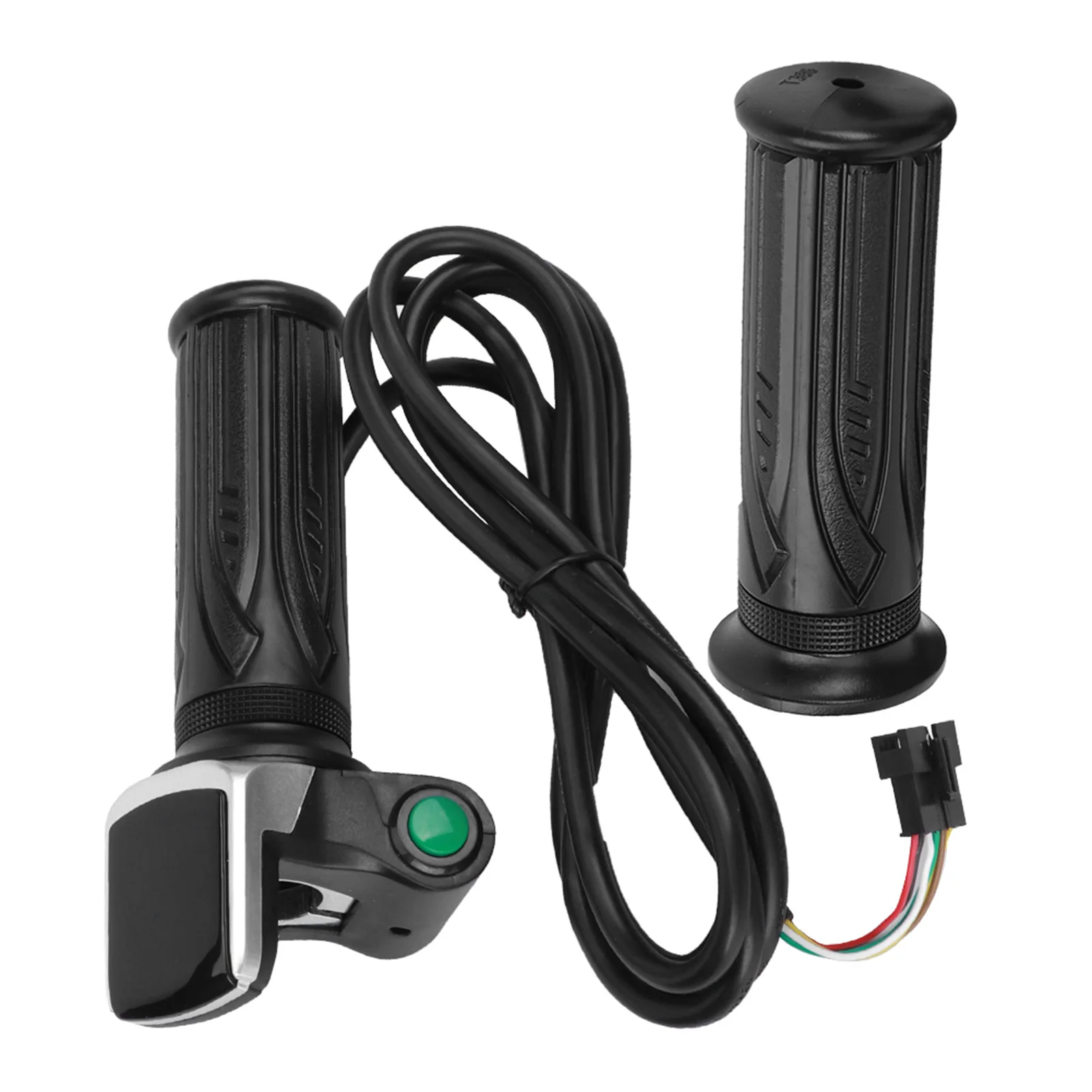 

6 Cores 36V 48V LCD Electric Quantity Display with Switch EBike Speed Governing Throttle Grip