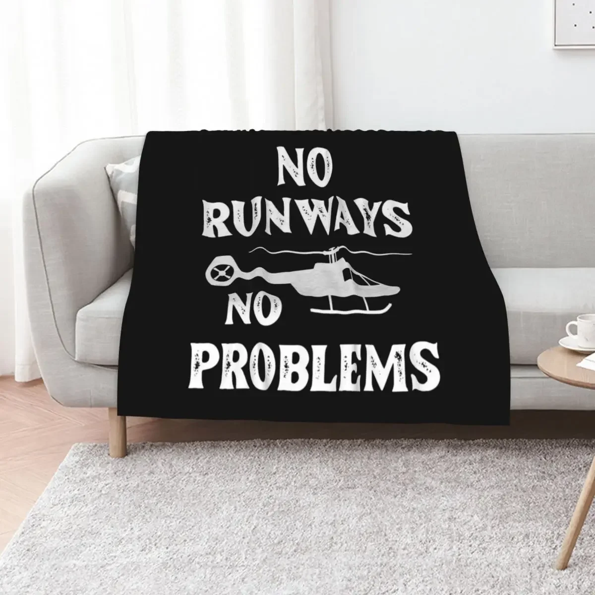 

Helicopter Rotorcraft Aviation Throw Blanket blankets and throws Loose Extra Large Throw Luxury Designer Blankets