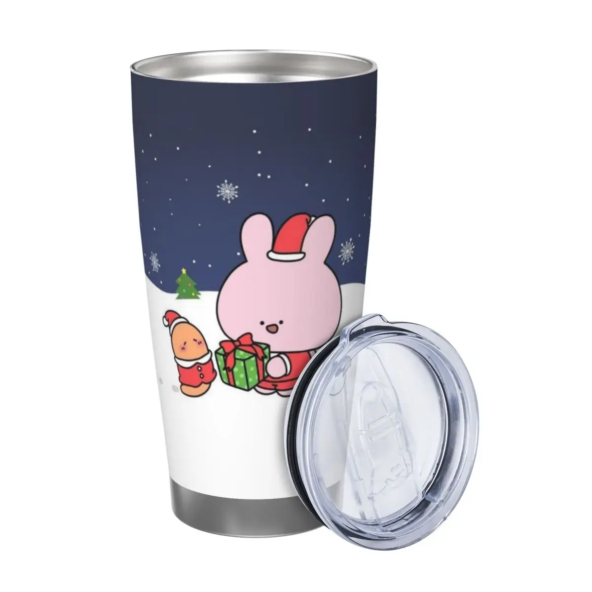 Asamimichaan Cute Asamimi 20oz Cup Large Capacity Car Mug Leak-proof Juice Coffee Cup Food Grade
