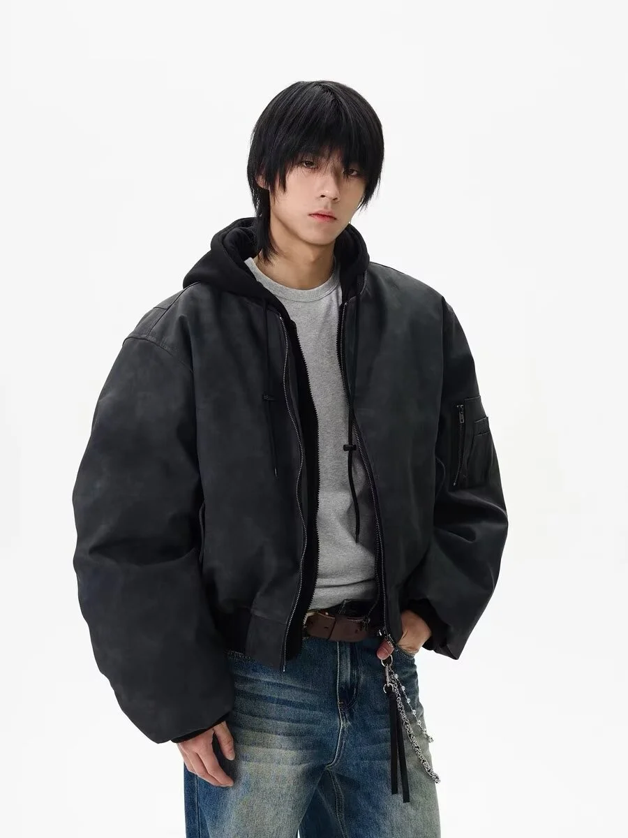 

et Coats Men'S Winter Clothes City Downtown Uniform Fashion Knuckle Genuine Silver Running Clotheswear World Hombre