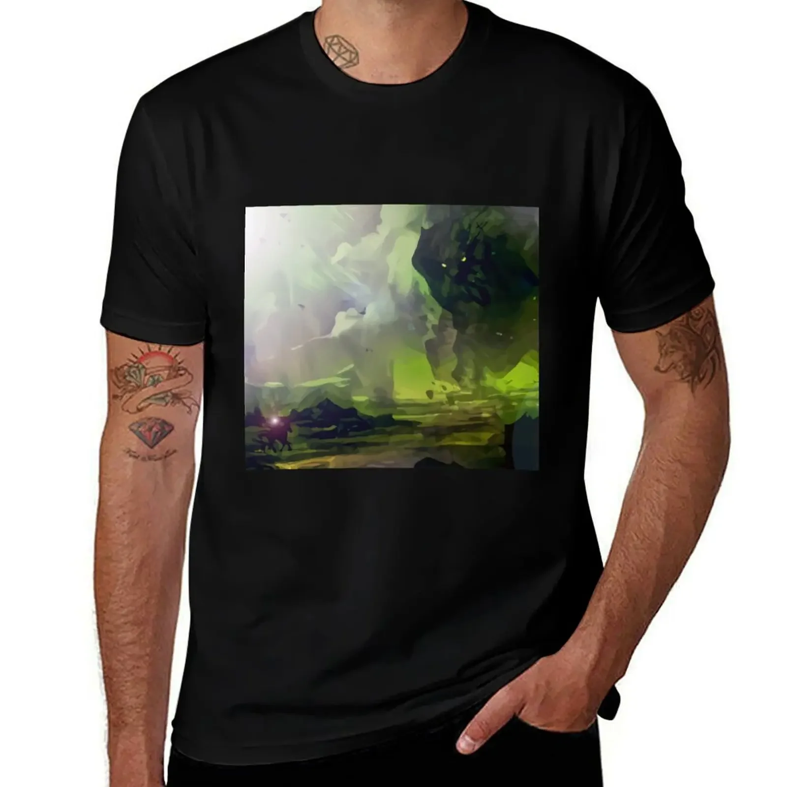 The Wanderer Mountain T-Shirt Aesthetic clothing shirts graphic tees mens graphic t-shirts pack