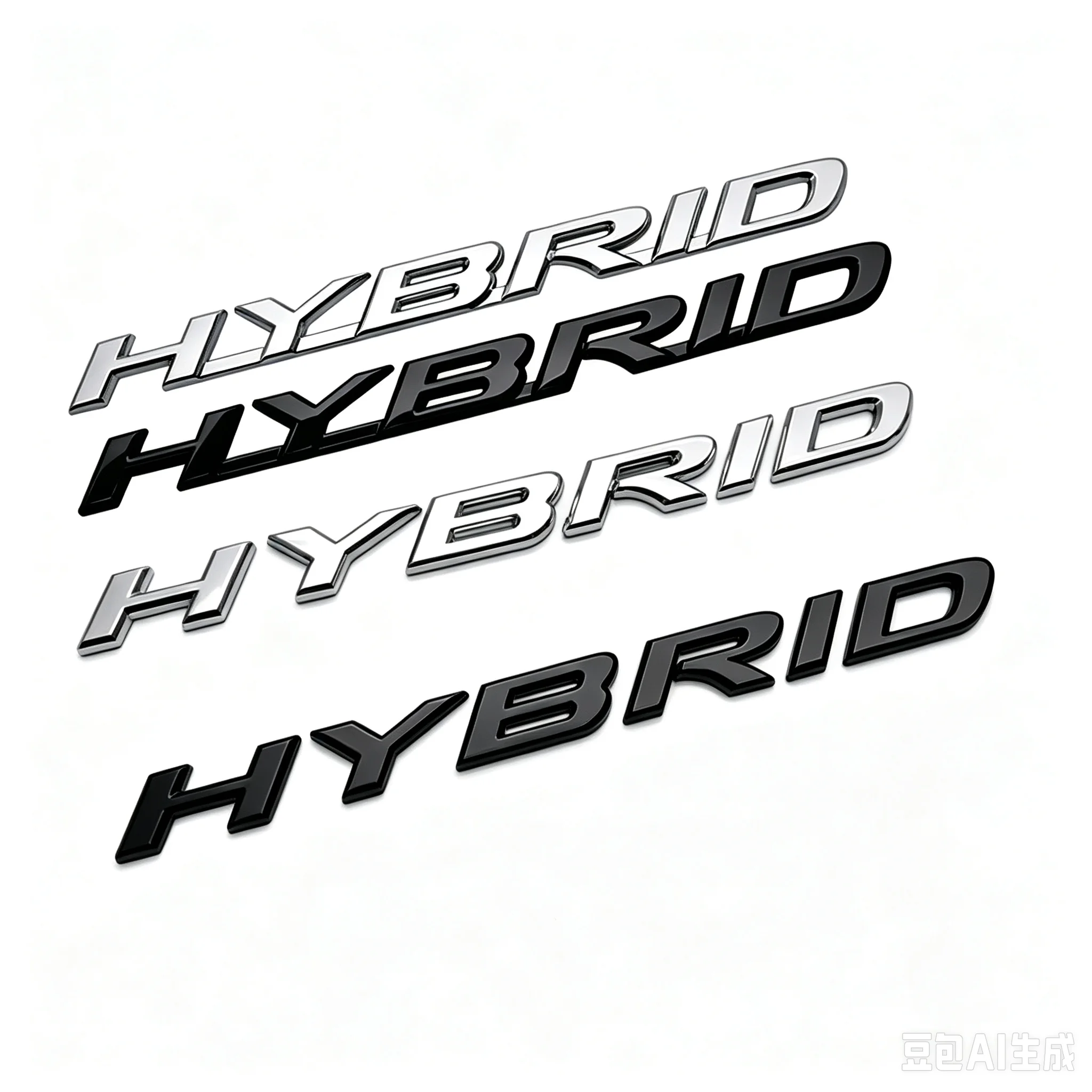 ABS Car Stickers Car Trunk Badge Decal for Lexus HYBRID Emblem RX350 IS300 ES250 ES200 ES330 ES350 IS250 GS300 CT200H