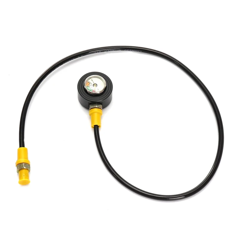 DIDEEP Upgrade Pressure Gauge Replacement Fit for the DIDEEP Series Scuba Diving Tank with M10X1 Thread Aviation Aluminum