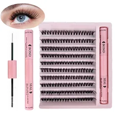 Eyelashes 200 PCS Clusters Lash Bond and Seal Makeup tools DIY Lashes Extension kit for gluing Lashes Gluing Glue Accessories