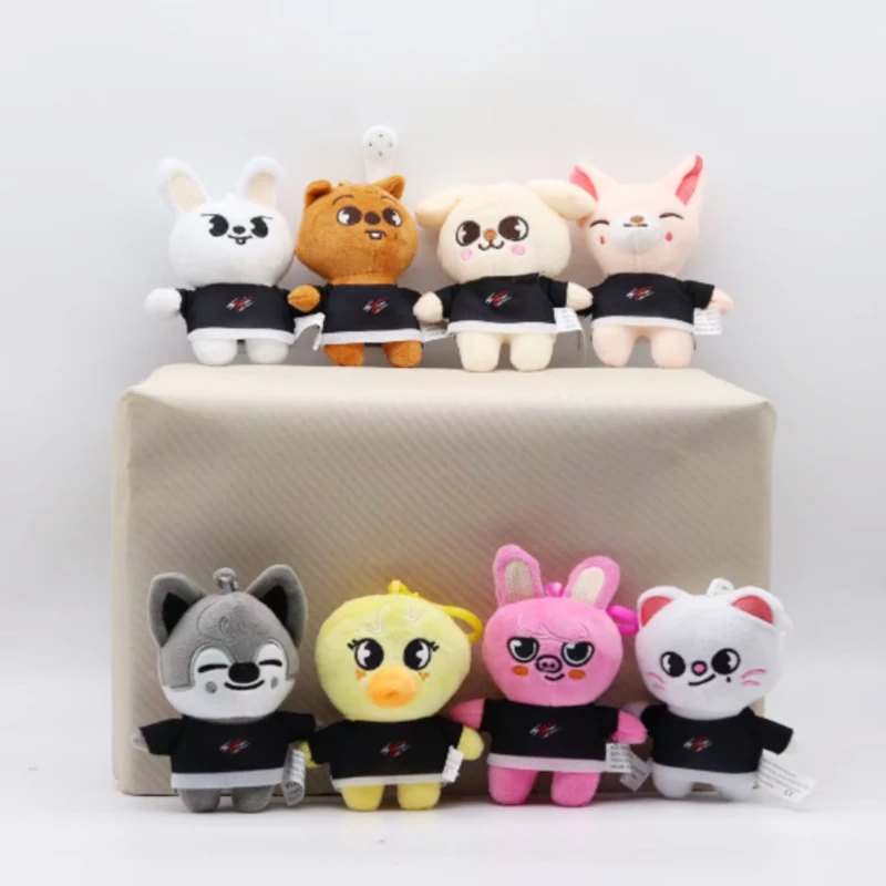 

SKZOO Stray Kids плюшевая игрушка брелок милое животное кукла кулон модная сумка кулон детский праздничный подарок