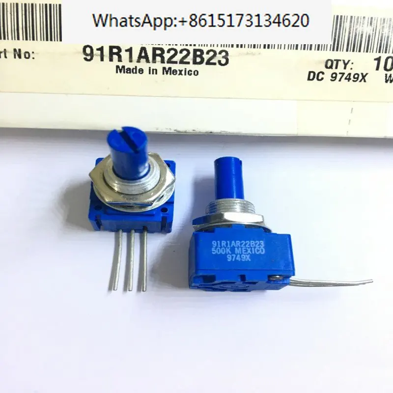 3 pieces 91R1AR22B23 BOURNS imported fine tuning rotary high-precision tuning conductive Potentiometer 500K Ω