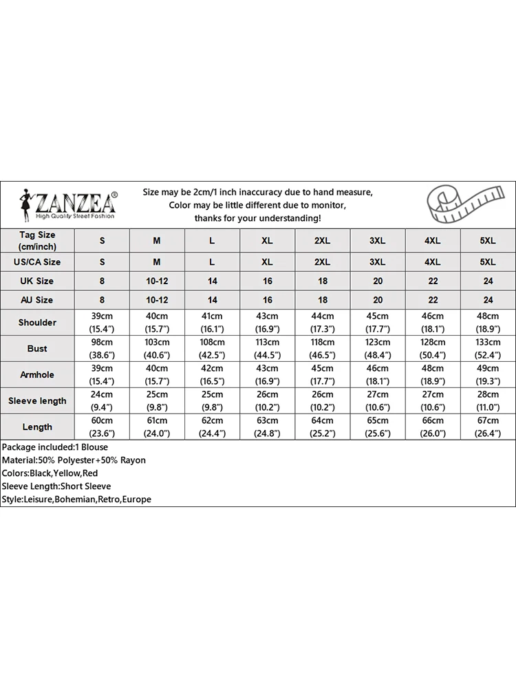 ZANZEA blus musim panas wanita, atasan blus kotak-kotak kasual, leher O, gaya Korea Motif bunga, baju harian lengan pendek 2024