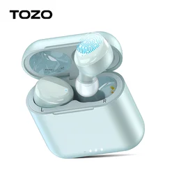 TOZO T6 Bluetooth Earphones , Wireless Earbuds Powerful Deep Sound , IPX8 Waterproof , Comfortable Wearing , 45H Playtime