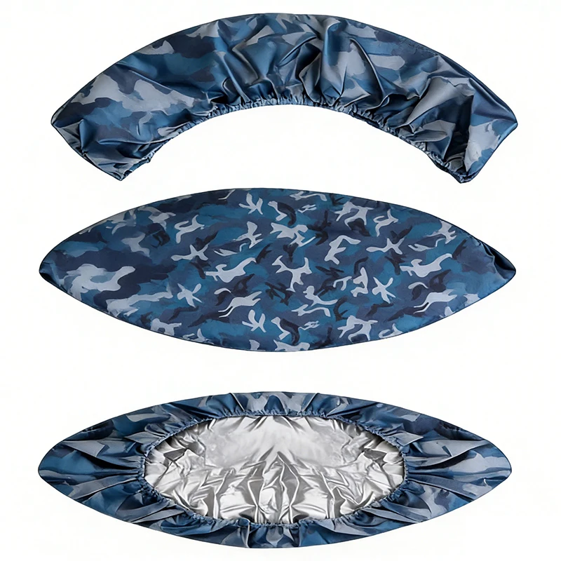 Universal Kayak Cover 210D Canoe Boat Waterproof UV Resistant Kayak Cover Dust Storage Shield Kayak Boat Canoe Storage Cover