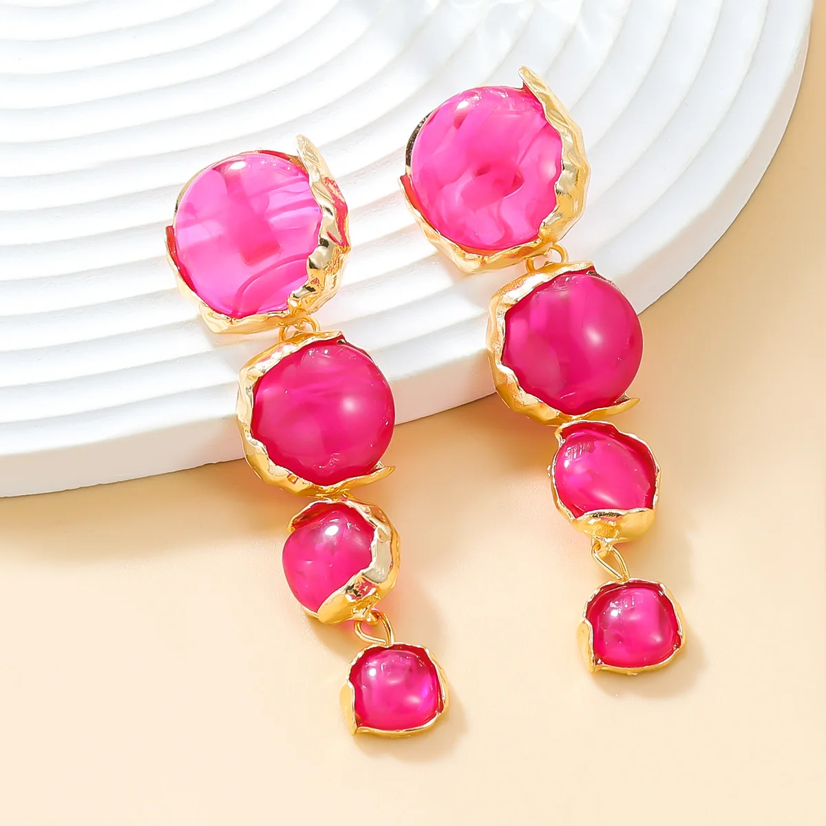 Geometric Fuchsia R… - image