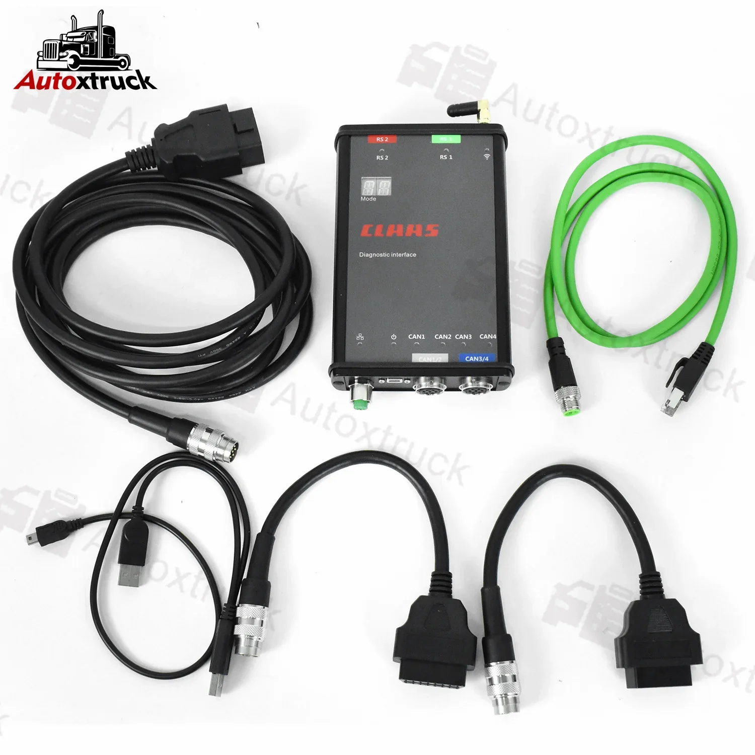 DIAGNOSTIC KIT For claas 4 CAN Wi-Fi Truck tractor Agriculture construction FOR CLAAS CANUSB diagnostic scanner tool