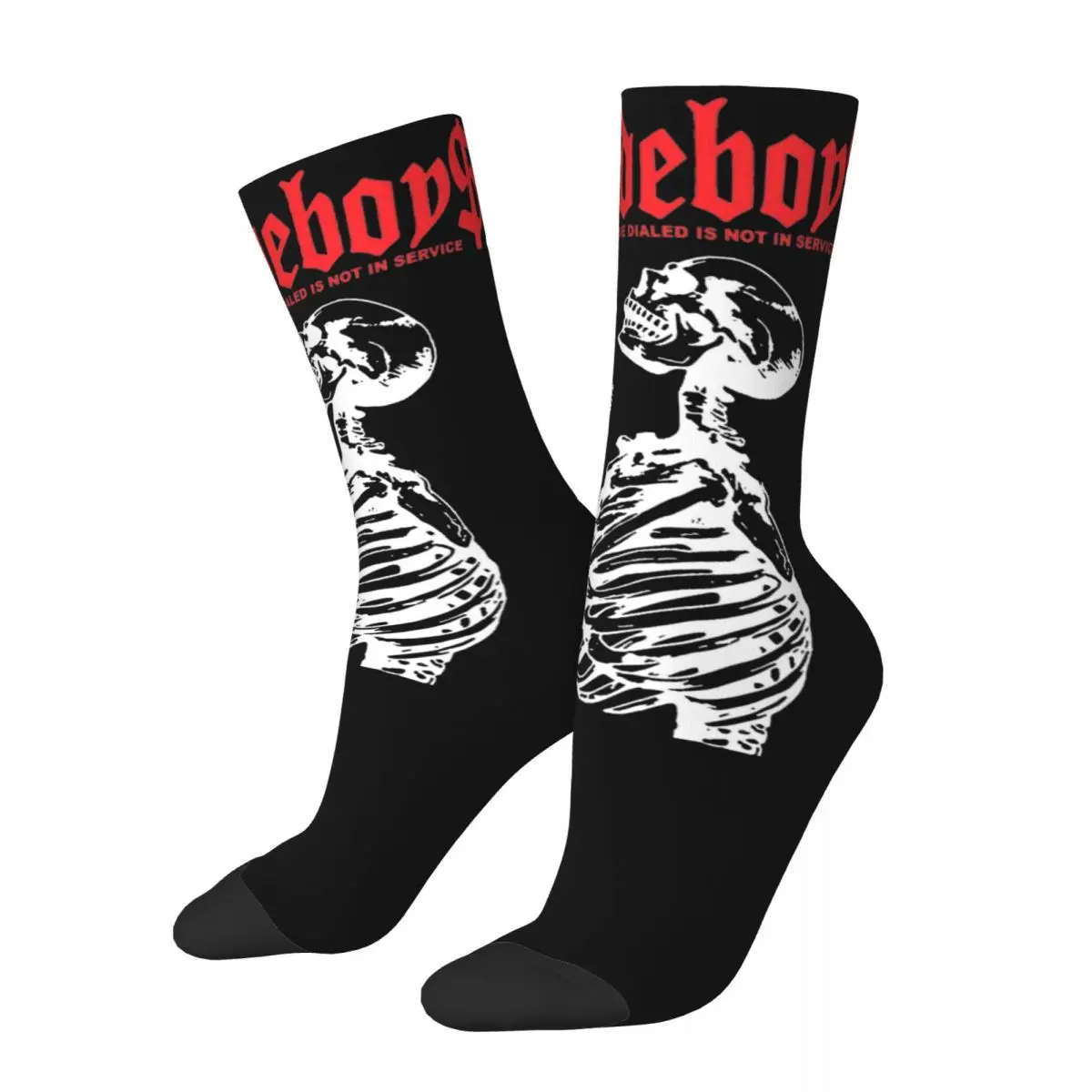 Suicide Vintage Stockings boys Music Tour Design Funny Socks Winter Anti-Slip Socks Couple Skateboard Soft Breathable Socks