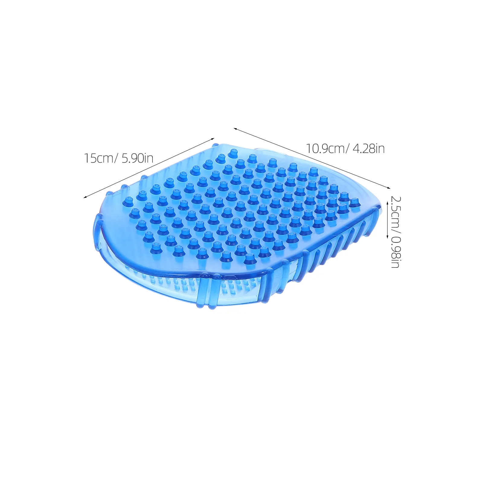 4Pcs Meridian Massage Brush Set Soft Double-Sided Pocket Scalp Hair Beard Body Brush for Men Women Pets Travel Multipurpose
