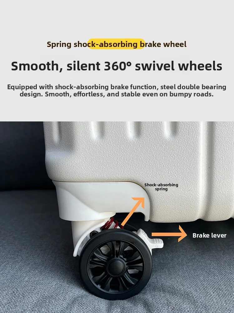 

Large Capaci Aluminum Frame Lage Multi-Function Pull Rod 26 Inch Password Box Silent Universal Wheel Travel Bag ex