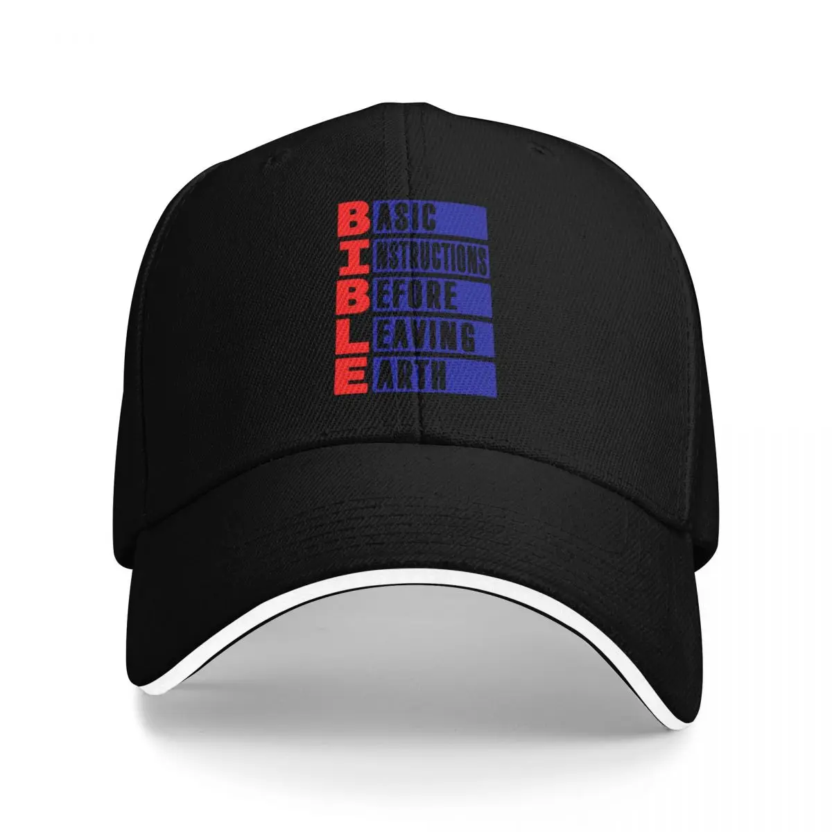 

BIBLE Basic Instructions Before Leaving Earth Baseball Cap luxury caps beach hat luxury woman cap For Women 2025 Men's