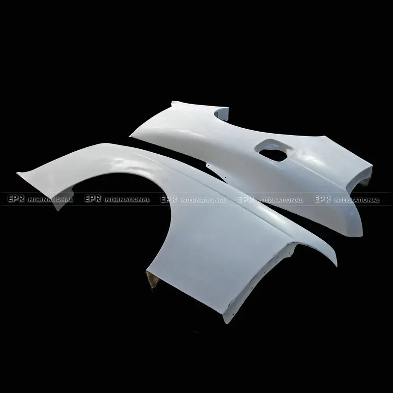 لنيسان S14 (أواخر) BN الرياضة نفطة الحاجز الخلفي سيلفيا S14 طقم الجسم العريض الألياف الزجاجية واسعة الحاجز + 25 مللي متر #4