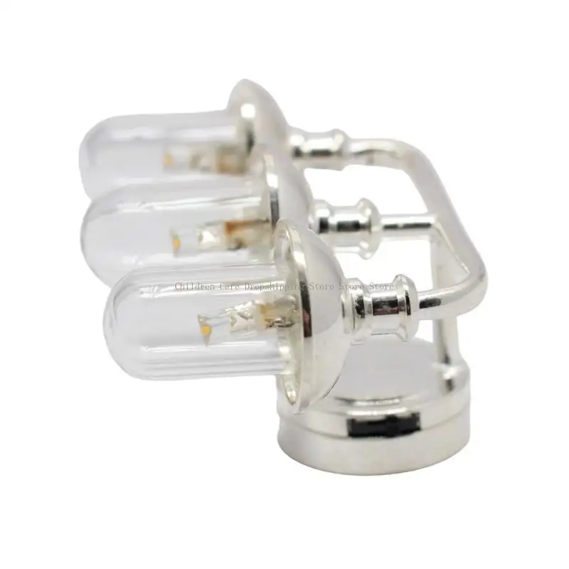 Linda lámpara pared realista pared del dormitorio juego muebles muñecas decoración casa muñecas