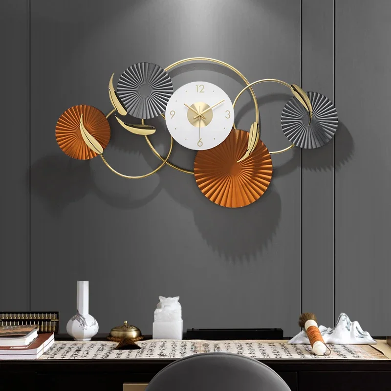 

Xenomorph Living Room Wall Clocks Art Mural Digital Design Minimalist Clock Wall Nordic Aesthetic Orologio Da Parete Home Decor