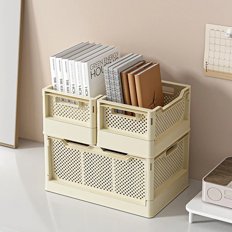 

Household Foldable Snack Toys Multifunctional Storage Basket Book Storage Basket
