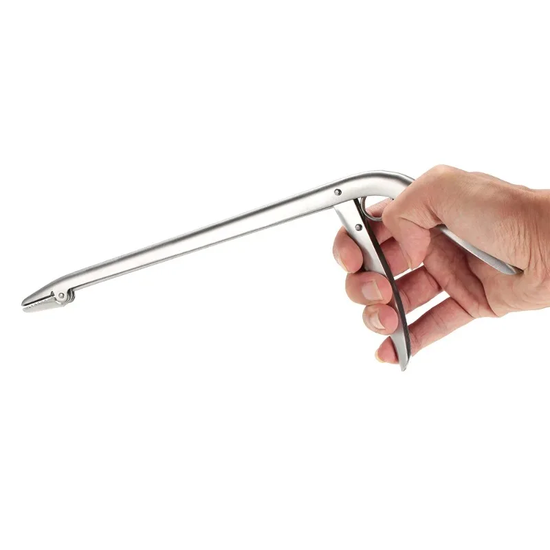 Stainless Steel Unhooking Device Fish Clamp Clip Catch Fishing Hook Remover Plier Tool Tackle for Fishing Trailer image 2