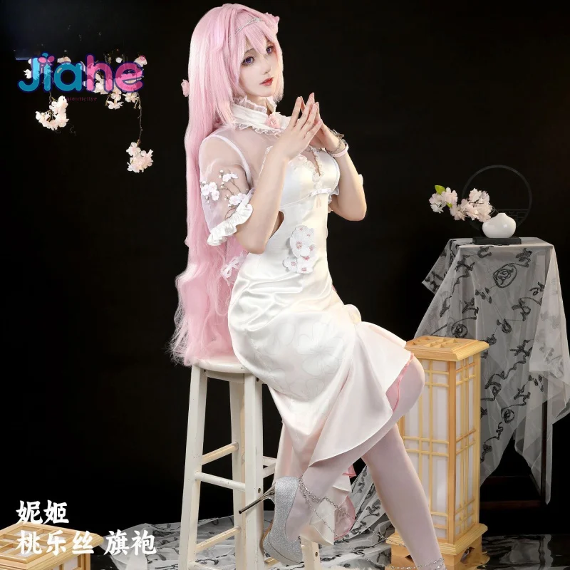 

Dorothy D Cospaly Costume Game NIKKE：The Goddess of Victory Chinese style women's sexy cheongsam dress Halloween party new suit