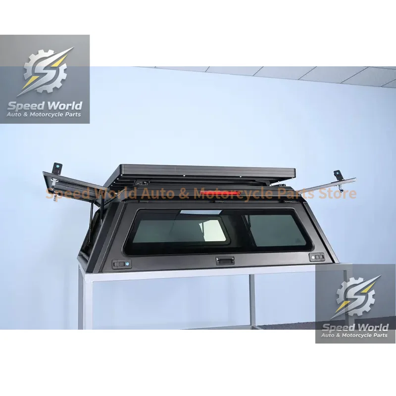 Camper Truck Topper Bed Cap Aluminum Hardtop Pickup Canopy For SILVERRADO 1500 5.8FT 2