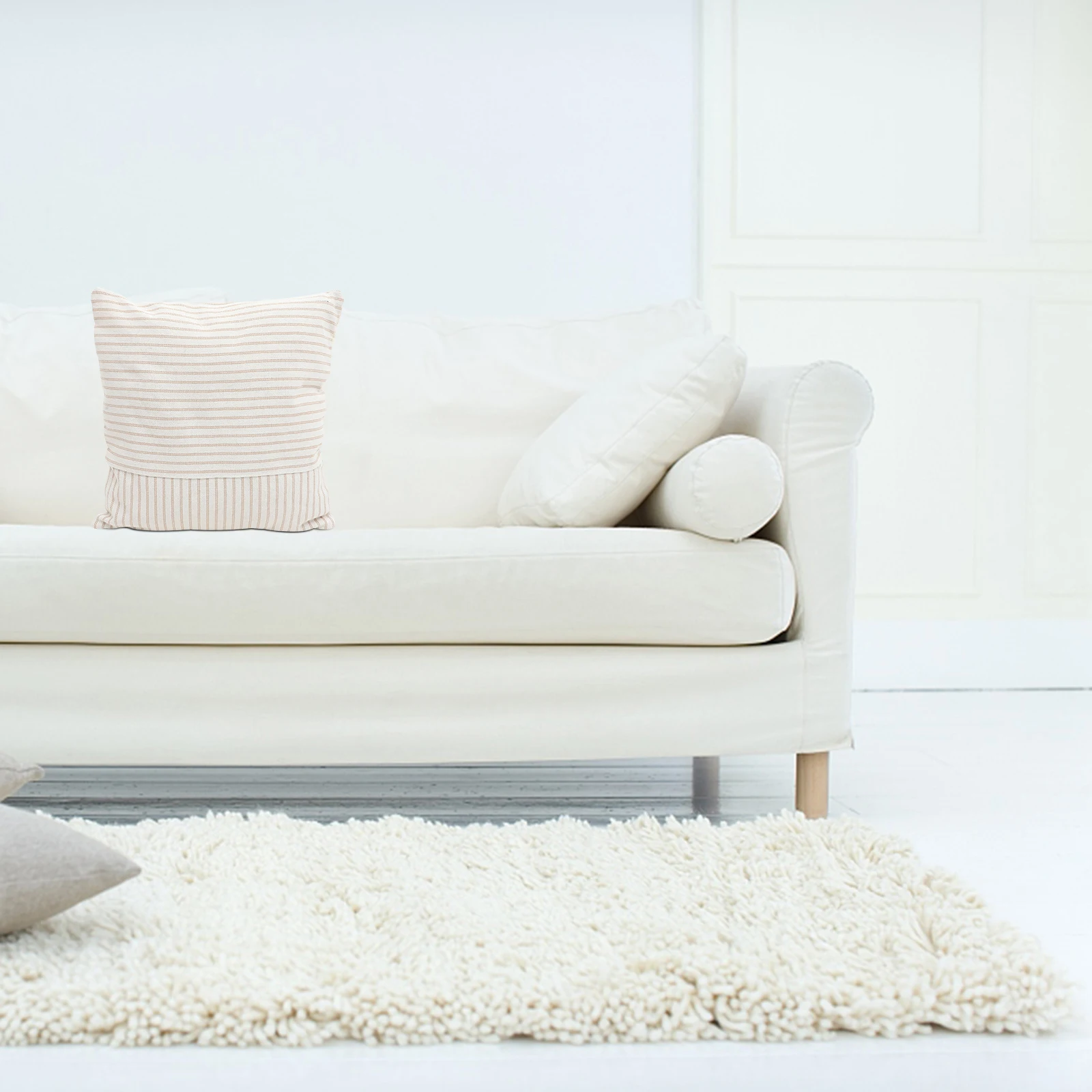 

2 шт., лоскутные наволочки, простые квадратные хлопковые и льняные наволочки, декоративные наволочки для дивана, невидимые