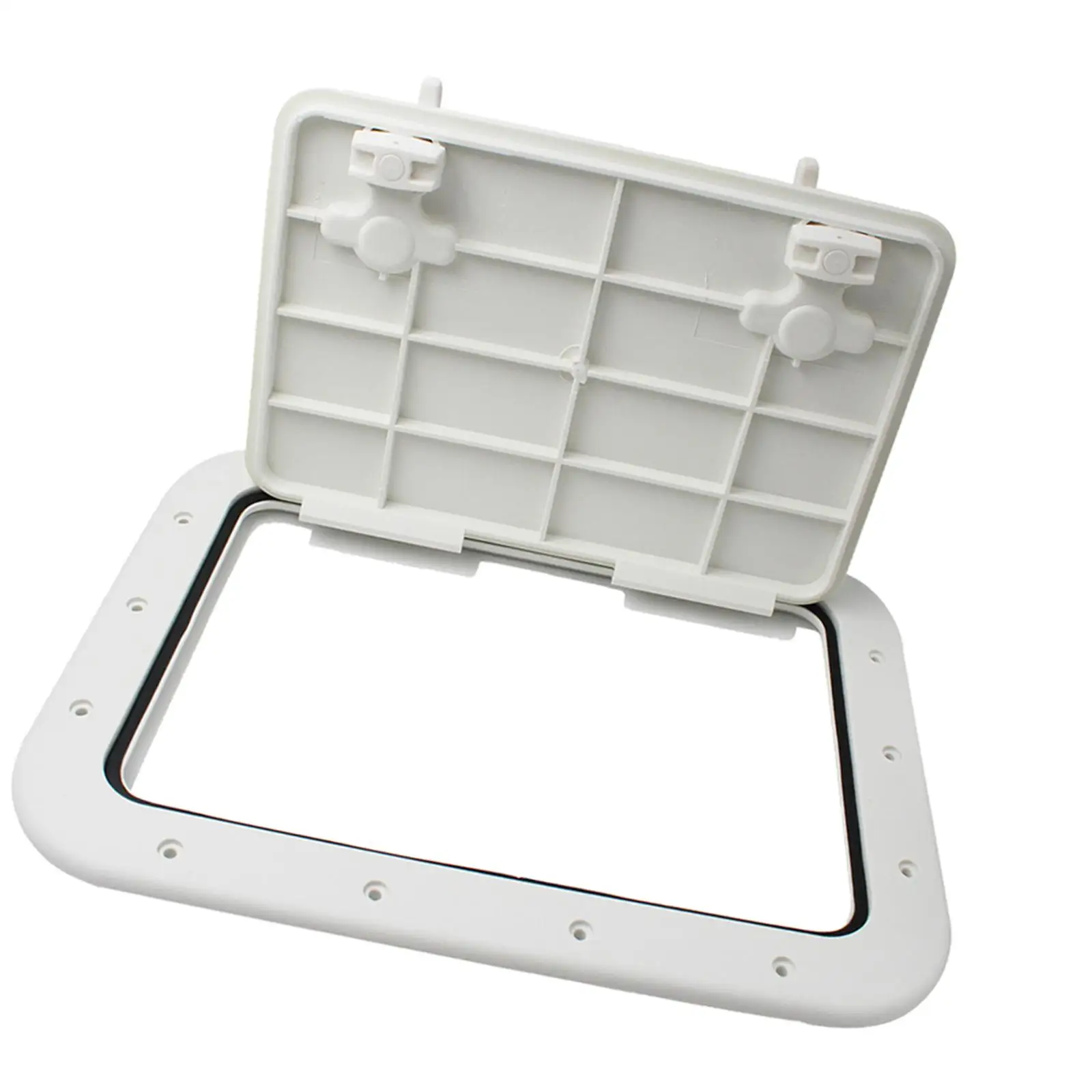 

Reliable Marine Access Hatch ABS Plastic Inspection Lid Non Slip Deck Cover for Floor Boat EVA Rubber