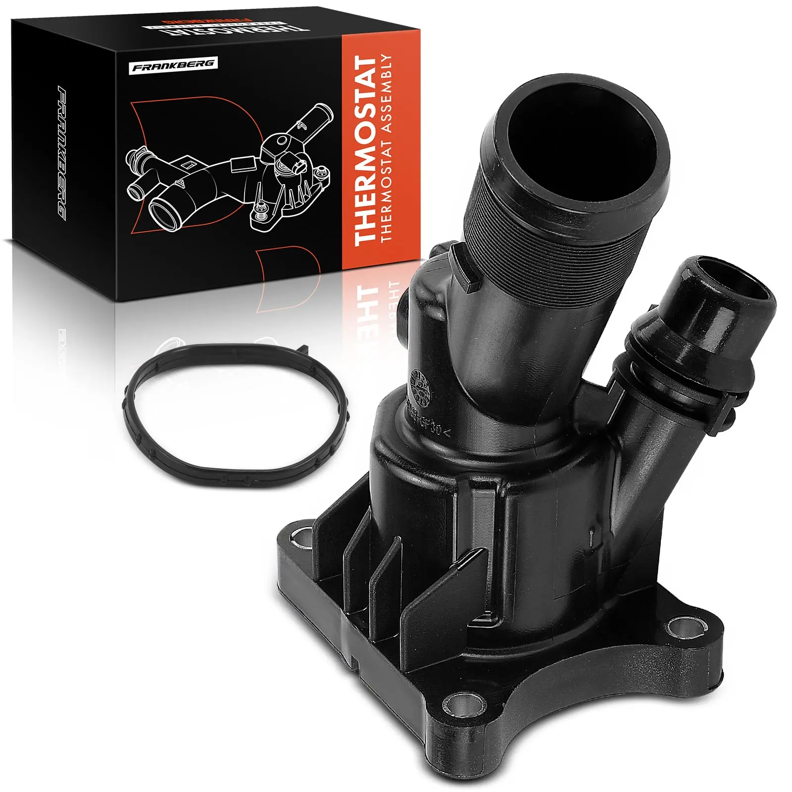 Frankberg 1x thermostaatkoelvloeistof voor Volvo S60 S80 S90 II V40 V60 I V90 II XC60 II Polestar 31686046 31293767 31474800