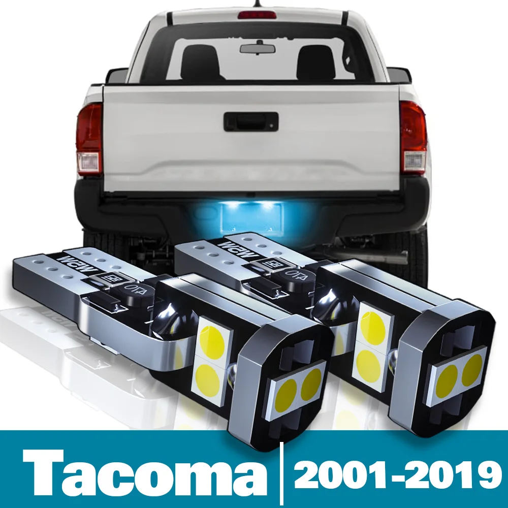 

2pcs LED License Plate Light For Toyota Tacoma Accessories 2001-2019 2007 2008 2009 2010 2011 2012 2013 2014 2015 2016 2017 2018