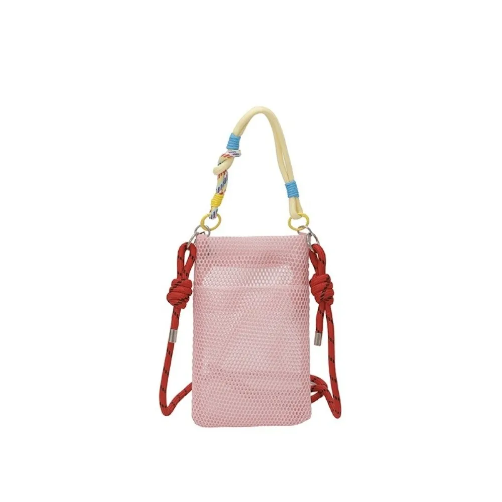 Casual Large Capacity Mesh Shoulder Bags Lightweight Mesh Women Handbags Crossbody Bags
