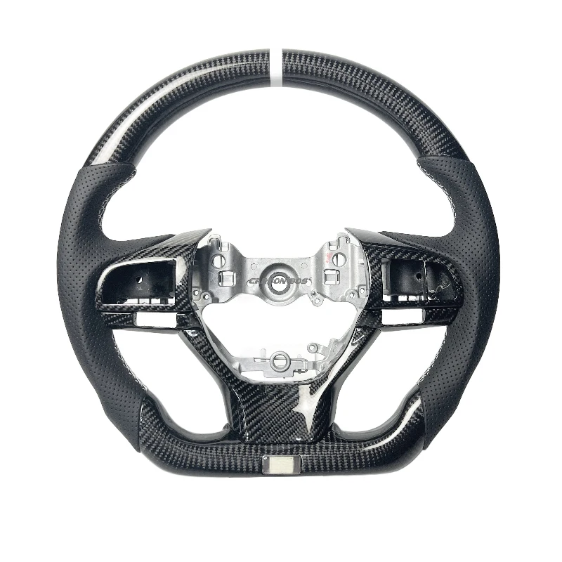 

Personalized leather carbon fiber steering wheel suitable for Lexus ES IS250 IS350 GSF IS300 ISF RCF series models