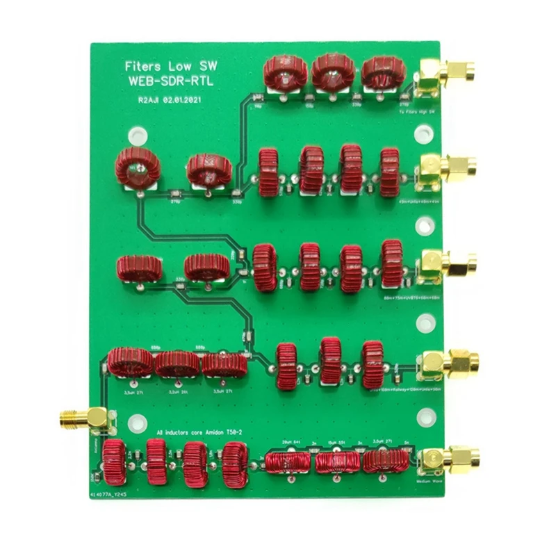 

WEB SDR Low HF and LF MF Bands Filters Low SW for Medium and Short Wave Radio SDR RX