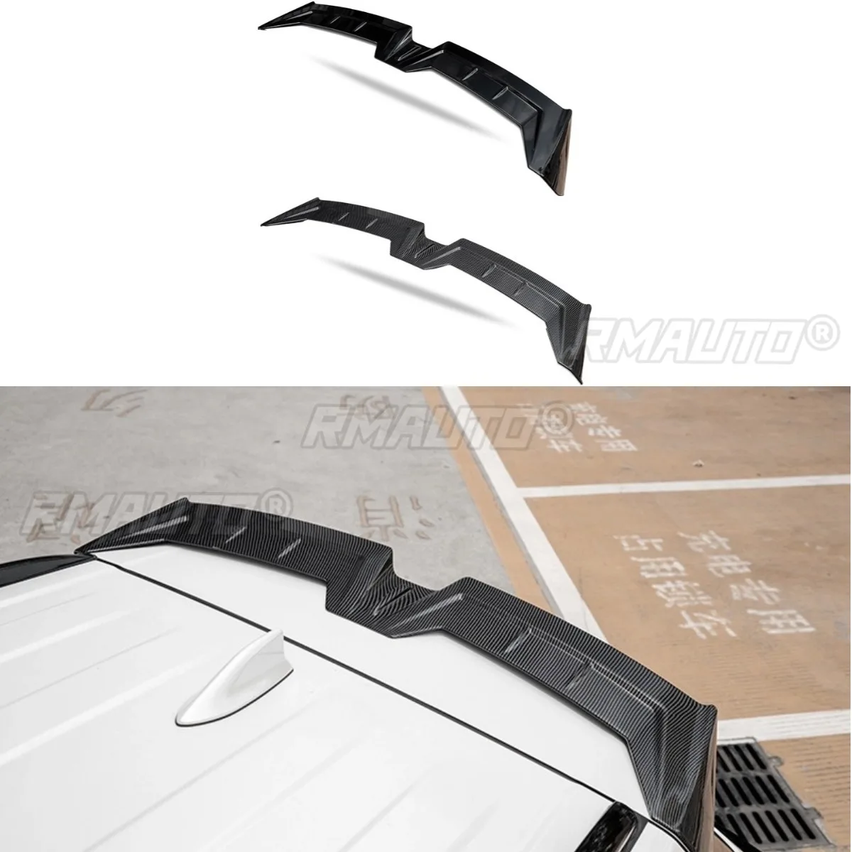 

For COROLLA CROSS Fontlander Exterior Accessories Car Rear Spoiler Wing Trunk Spoiler Trunk Wing Roof Spoiler Body Kit