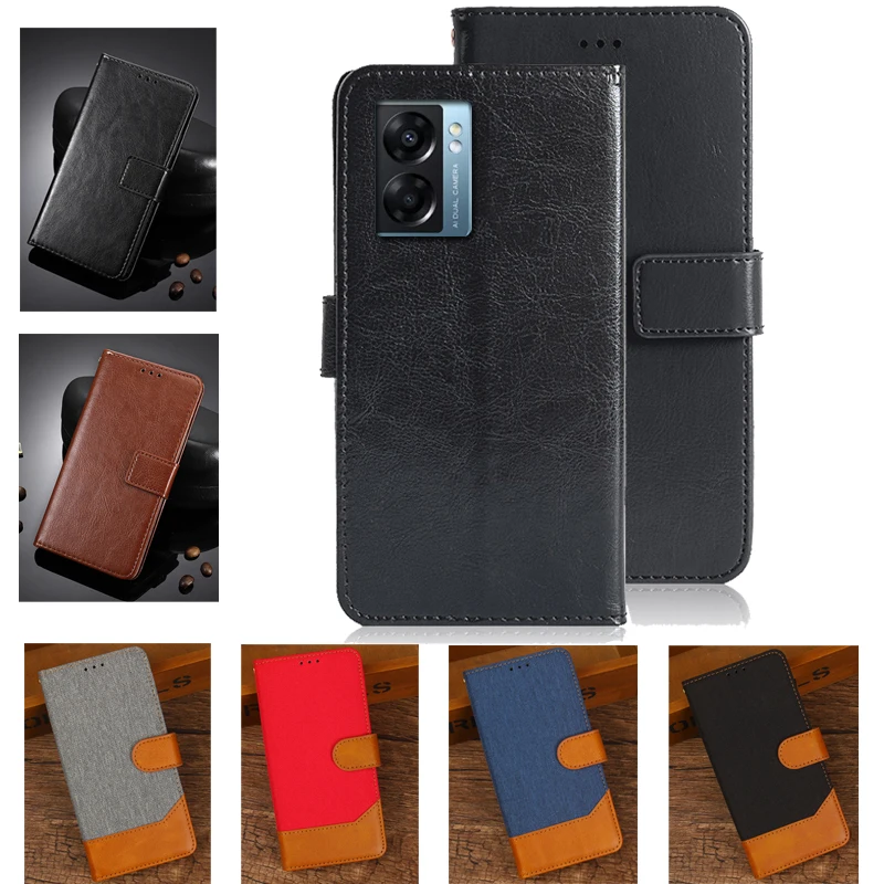 For OPPO A57 5G Luxury Leather Wallet Case Multi Card Slot For OPPOA57 5G OPPO A 57 5G PFTM20 Magnetic Phone Case